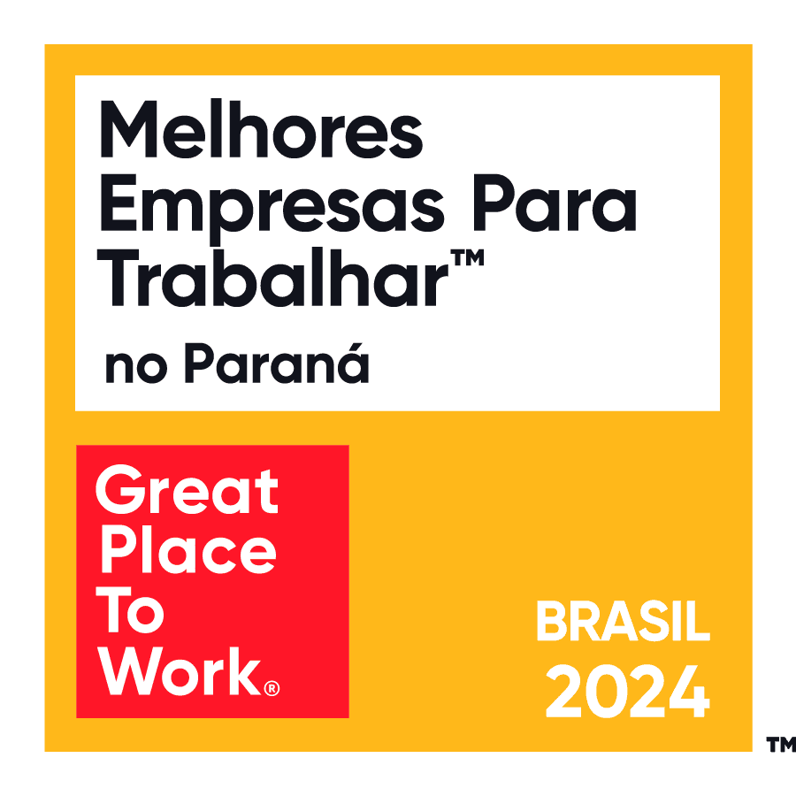 Certificado Melhores empresas para trabalhar no Paraná, Brasil 2024